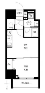 アーバンパーク王子II【3階】の間取り