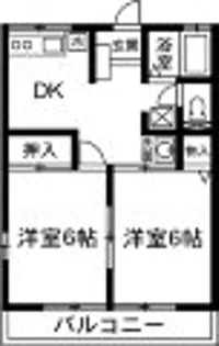 トヨオカカン【2階】の間取り