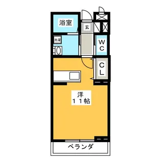 オーシャンヒルズ【3階】の間取り