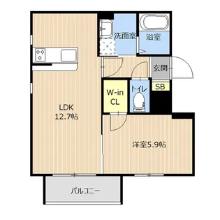 ARAYNA大江【4階】の間取り