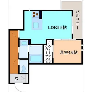 本町倶楽部II【3階】の間取り