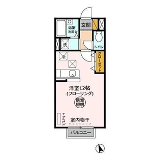 ヴィラ パーチェ【1階】の間取り