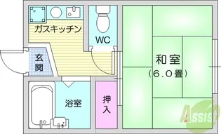ふきのとう2【1階】の間取り