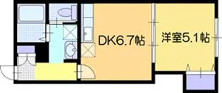 ベルコート文京台【2階】の間取り