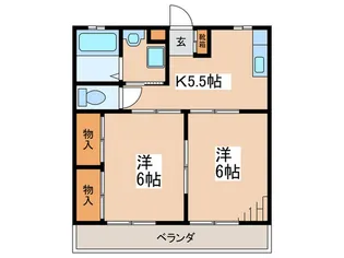 ラ・フォンテ-ヌ富士見【3階】の間取り