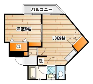ソレイユ片倉【3階】の間取り