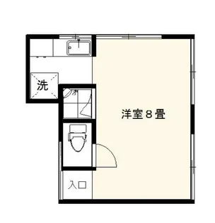小上荘A館【2階】の間取り