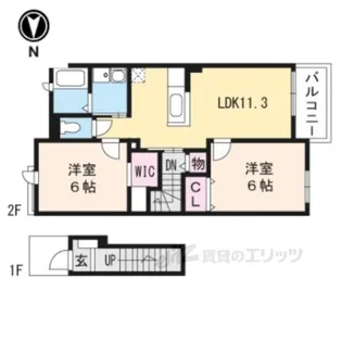 グランドプレミアム【2階】の間取り