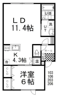 STIER(シュティア)【1階】の間取り