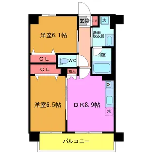 Marine Rouge URAYASU【2階】の間取り