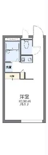 レオパレスブルーム【2階】の間取り