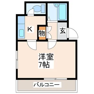 マーカス十禅寺【2階】の間取り