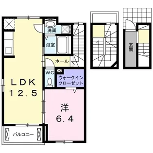 ハミングバード【3階】の間取り