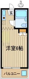 メニエル87【2階】の間取り
