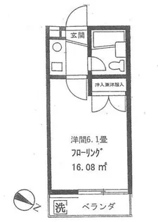 シャトーシバサキ【2階】の間取り