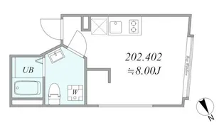 trias156【4階】の間取り