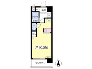 HMC Flats【2階】の間取り