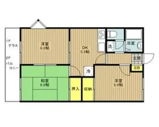 グランハイム大塚 A棟【1階】の間取り