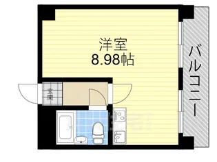 エクステンド福島【5階】の間取り