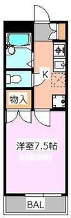 東栄王子ハイツ【1階】の間取り