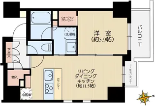 コノエ本郷三丁目【14階】の間取り