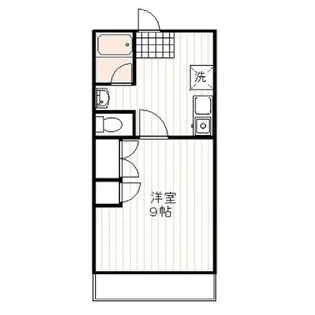 小坂マンション【4階】の間取り