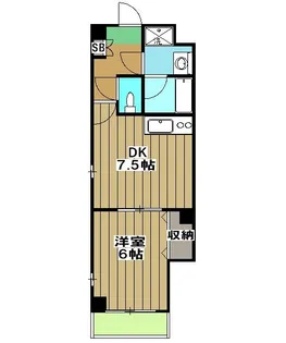 Du四条【4階】の間取り
