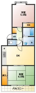 ウインヒルズ【2階】の間取り