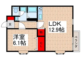 コンフォートマキ【3階】の間取り