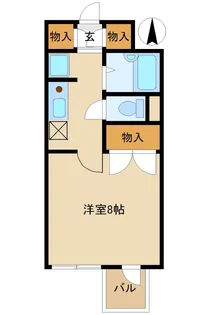 石井マンション【6階】の間取り