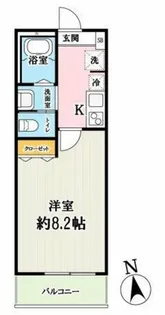 サクラテラス富士見【1階】の間取り