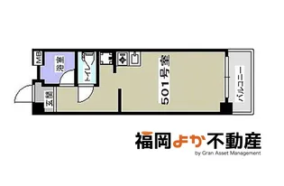 コーポ松永【5階】の間取り