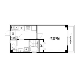 コヤマバックス616【1階】の間取り