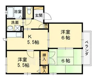 ACCENTI B棟【1階】の間取り