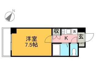 ヴィラージュIT【4階】の間取り