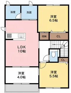 アドール一宮A【2階】の間取り