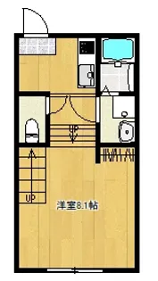 パーチェ飯田【2階】の間取り
