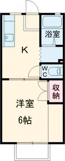 ハイツシャルマン【1階】の間取り