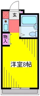 CABIN CRUISE【3階】の間取り