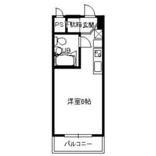 日神パレステージ白楽第2【3階】の間取り