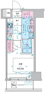 GENOVIA西川口III【3階】の間取り