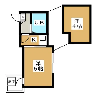 ブルーノ白金台【2階】の間取り