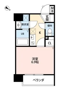 CROIRE(クロワール)【5階】の間取り