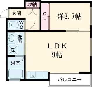 HappyLifePure【1階】の間取り