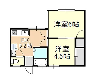 イマデコーポ【2階】の間取り