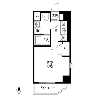 シルフィ田端【4階】の間取り