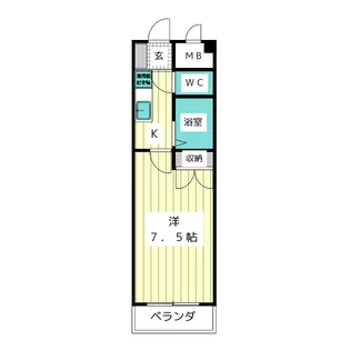 秋の陽の【2階】の間取り