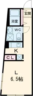 ZESTY駒沢大学II【4階】の間取り