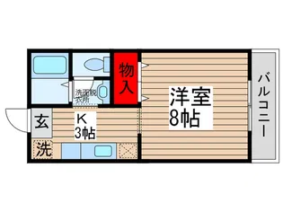 ヴィヴィエンダチカ【2階】の間取り