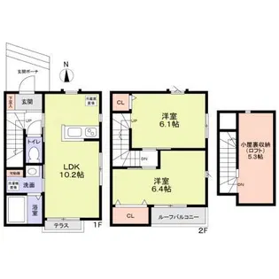 Sereno Fogliaの間取り